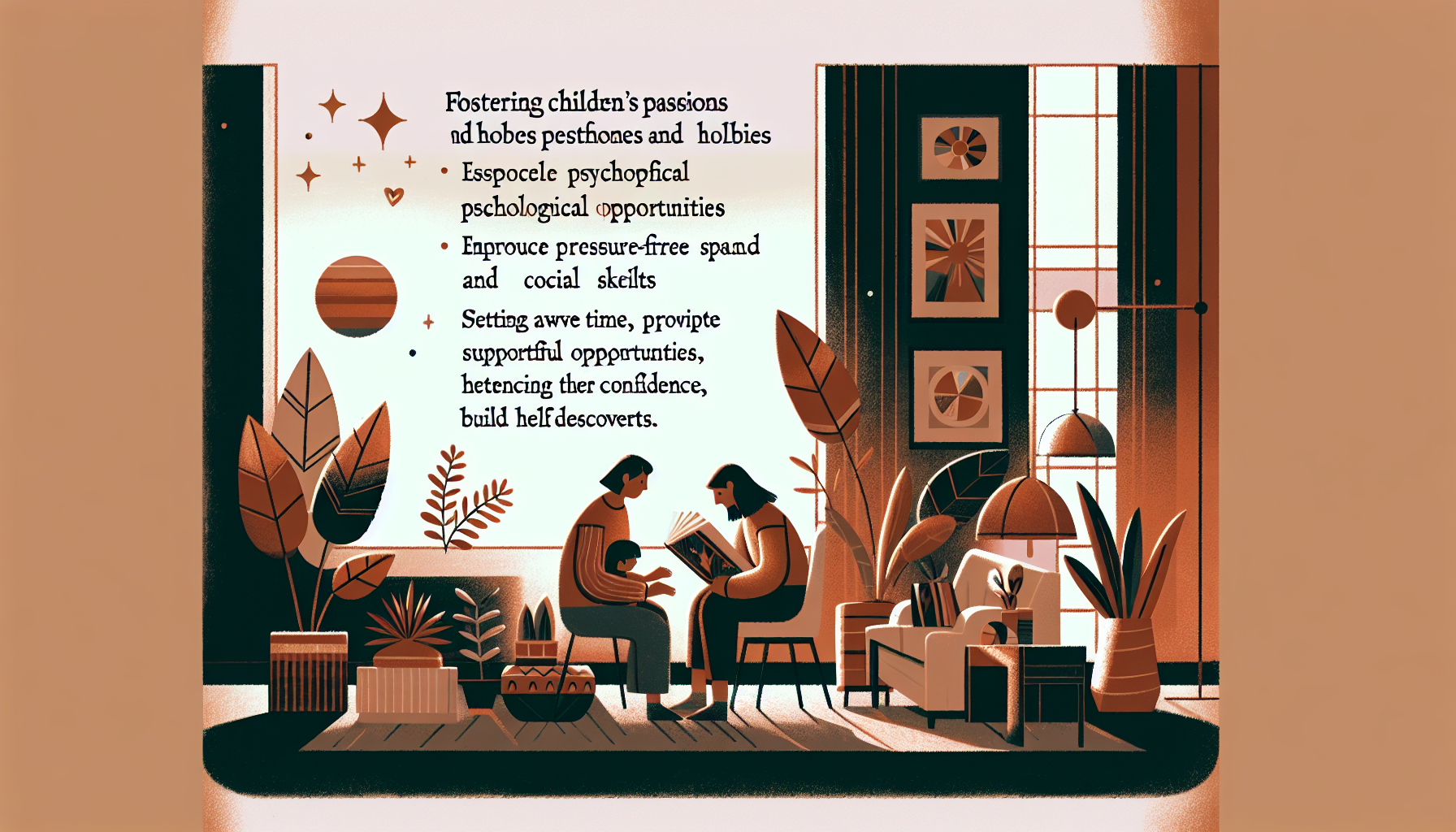 unleash your child's potential by fostering their passions and hobbies, as outlined in this insightful article. discover the profound psychological benefits of encouraging children to explore their interests, including enhanced creativity, emotional growth, and social skills. learn practical parenting strategies to support your child's autonomy and self-expression, such as observing their preferences, providing opportunities without pressure, and celebrating their efforts. by setting aside time, creating supportive environments, and connecting with communities, you can help your child develop critical life skills, build confidence, and enjoy a fulfilling journey of self-discovery. dive into these actionable tips and become your child's biggest cheerleader in their pursuit of interests. for more strategies, visit child mind.