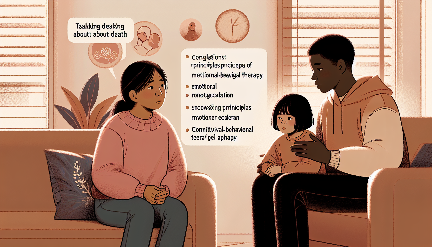 in this insightful guide by child mind, parents are equipped with practical strategies to discuss the challenging topic of death with their children. the article emphasizes the importance of addressing this sensitive subject in an open, age-appropriate manner, helping children to process loss, build emotional resilience, and nurture a healthy understanding of life. it highlights tailored approaches for different age groups, from preschoolers to teenagers, and incorporates cognitive-behavioral therapy principles to support emotional regulation. featuring actionable tips, such as using clear language and encouraging questions, this resource proves invaluable for navigating difficult conversations and providing effective parenting advice on talking about death with children.