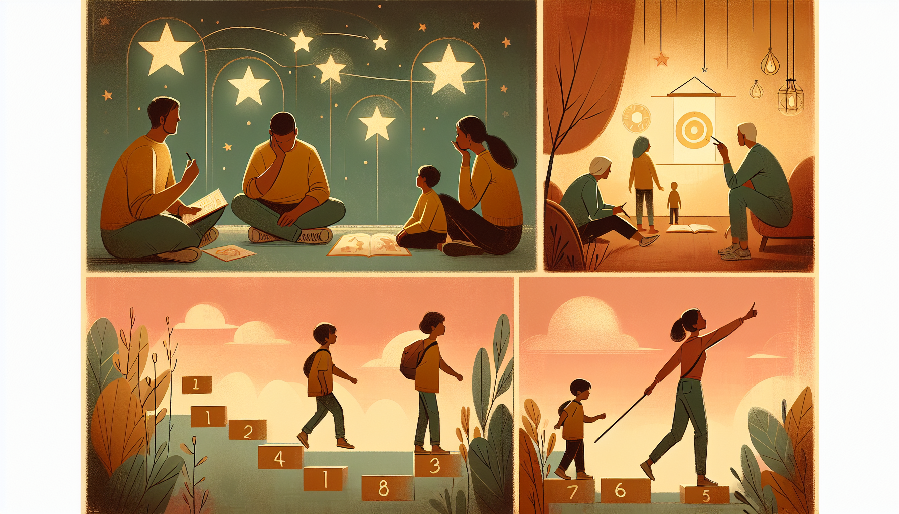 this engaging article unveils the significant role parents play in helping children set and achieve goals, emphasizing how this skill fosters motivation, resilience, and personal growth. through relatable anecdotes and practical strategies, it addresses common hurdles like unrealistic expectations, short attention spans, and the fear of failure. the article encourages parents to start small, focus on the process over the outcome, and model goal-setting behaviors themselves. additionally, it warns against common pitfalls such as setting goals for children or focusing too heavily on rewards. ultimately, this piece highlights the journey of goal setting as essential for building confidence and independence, equipping kids with the tools for lifelong personal growth.