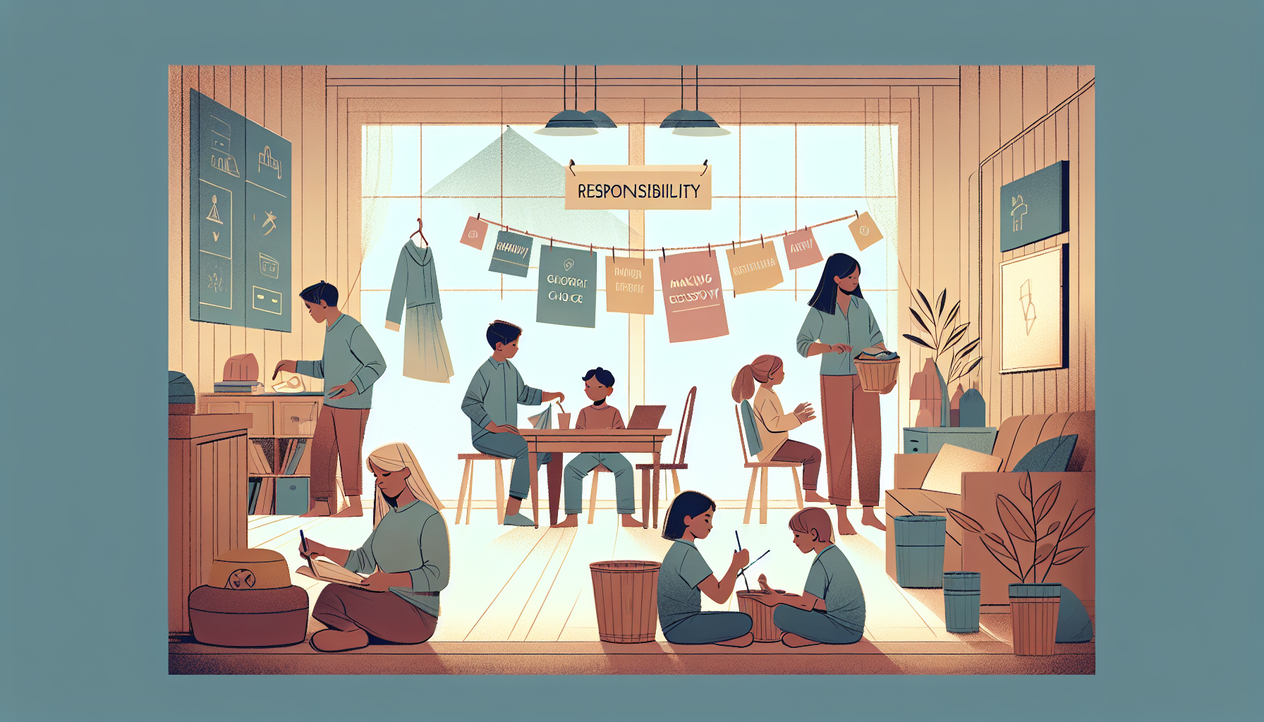 in an era where rapid change is the norm, instilling responsibility in children has become increasingly vital. this article offers parents practical strategies, backed by scientific insights, to nurture accountability in their young ones, ultimately aiding their development into self-reliant adults. by implementing methods such as introducing age-appropriate chores, setting clear expectations, and fostering decision-making through choice, parents can encourage autonomy and confidence in their children. these approaches not only enhance personal growth but also contribute to better academic performance and stronger social relationships, equipping children with the skills needed for a successful future.