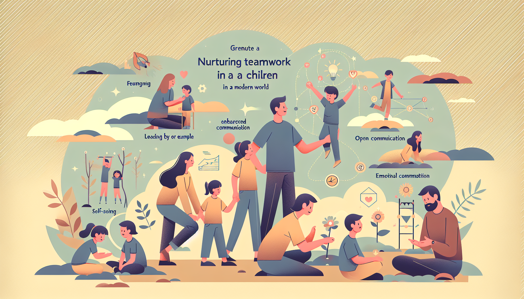 in the modern world, nurturing teamwork skills in children is essential for their long-term success, and parents play a pivotal role in this development. this article offers practical strategies, such as leading by example, organizing group activities, and fostering open communication, to help parents cultivate cooperation and social skills in their children. by engaging in team-oriented tasks, children enhance their communication abilities, self-esteem, and emotional coping mechanisms, setting a foundation for lifelong collaboration. dive into this insightful guide to discover how you can empower your child with the invaluable skills of teamwork and cooperation.