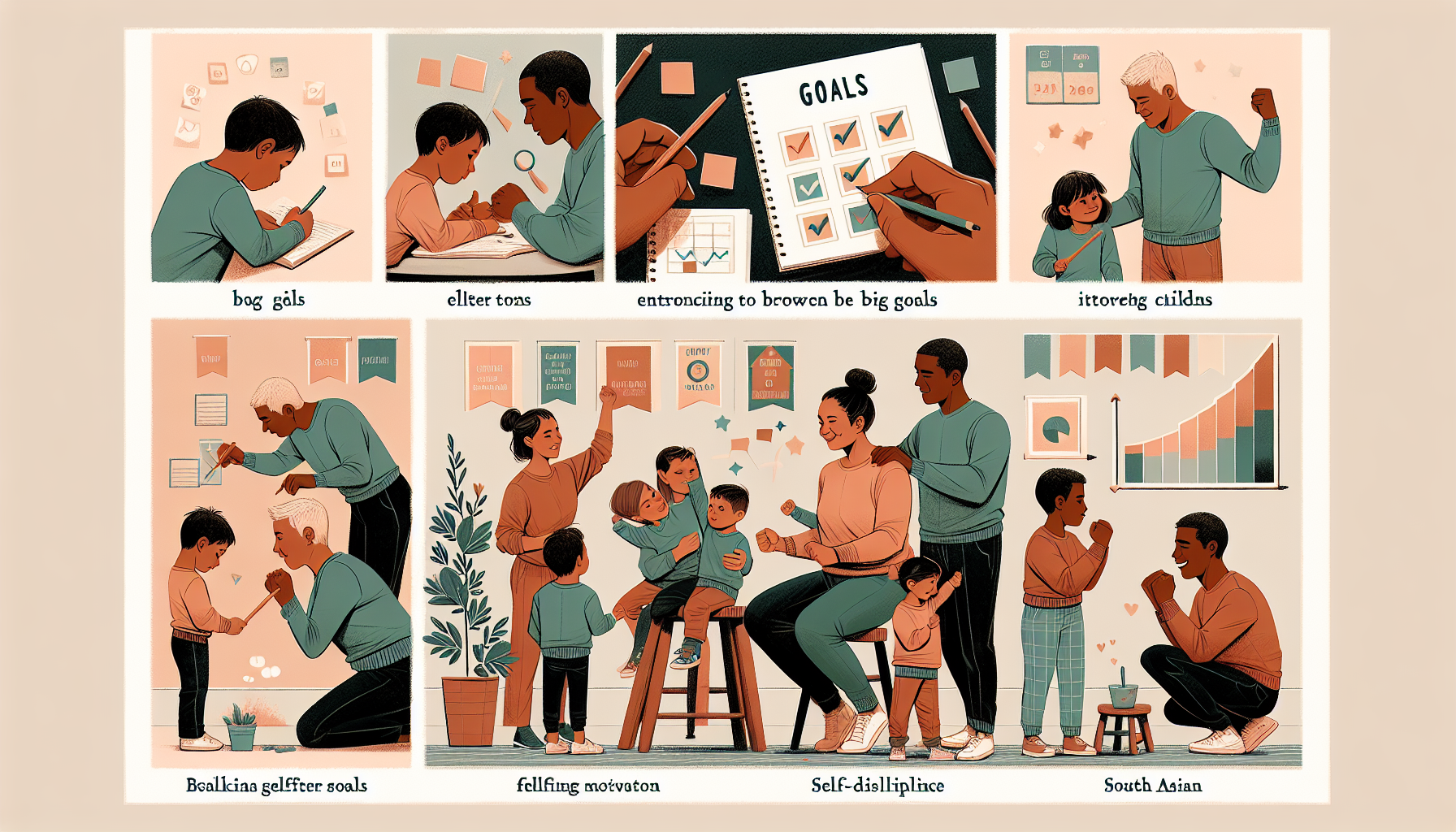 this engaging article offers parents a comprehensive guide to helping their children set personal goals, emphasizing the significant benefits such as enhanced motivation, self-discipline, and resilience. drawing insights from cognitive-behavioral therapy, it highlights how goal-setting fulfills key psychological needs and boosts mental health. the article provides practical tips, including starting with small goals, modeling goal-setting behaviors, encouraging autonomy, and celebrating achievements, all of which nurture critical life skills and strengthen the parent-child relationship. dive into this resourceful guide to empower your children on their journey to independence and success.